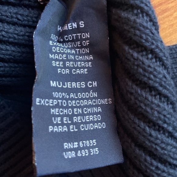 🌿SALE🌿NAUTICA Tunic Cable Sweater size Small - Picture 5 of 9